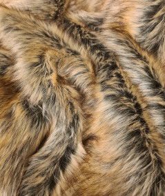 Close up image of the Meerkat faux fur