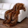 Raynard Faux Fur Throw | Large Faux Fur Throw | Sofa or Bed Throw