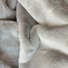 Richmond Taupe Fur Throw | Large Faux Fur Blanket | Taupe Bedspread
