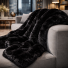 Black Panther Faux Fur Throws | Large Fur Blankets + Bedspreads