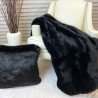 Black Panther Faux Fur Throws | Large Fur Blankets + Bedspreads