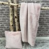 Pink Faux Fur Throw | Pink Fake Fur Throw | Chelsea Pink Tagesdecke