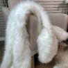 White Faux Fur Throw | White Fur Blanket | Matterhorn
