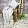 Silver Faux Fur Throw | Arctic Fox Fur Blanket | Luxury Fur Bedspread
