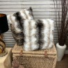 Faux Fur Cushion Ashford White | Fur Pillows | Faux Fur Cushion Cover