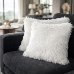 Cream Faux Fur Cushions | Cream Cushions | Matterhorn Cushion Covers