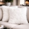 Cream Faux Fur Cushions | Cream Cushions | Matterhorn Cushion Covers