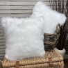 Cream Faux Fur Kissen | Creme Kissen | Matterhorn Kissenbezüge