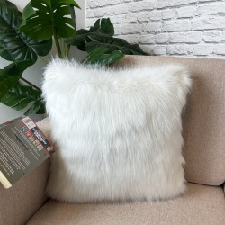 Cream Faux Fur Kissen | Creme Kissen | Matterhorn Kissenbezüge