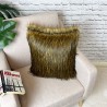 Red Panda Faux Fur Cushion | Fox Fur Cushions and Pillows | Pillow Cover