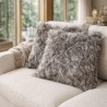 Coyote Fur Cushion Covers | Long-Haired Fur Cushions and Pillows