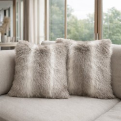 Caribou Faux Fur Cushions | Faux Fur Pillows | Caribou Cushion Covers