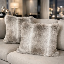 Caribou Faux Fur Cushions | Faux Fur Pillows | Caribou Cushion Covers