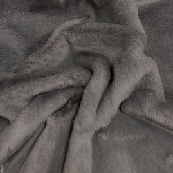 Chelsea Dark Gray Fur Cushions | Grey Fur Pillows | Grey Sofa Cushions
