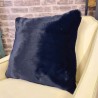 Chelsea Navy Fur Cushions | Navy Faux Fur Cushions | Blue Cushion