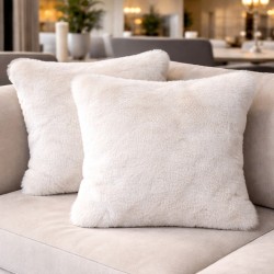Alpine Rabbit Fur Cushions | Luxury Faux Fur Cushions and Pillows