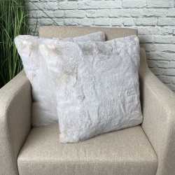 Alpine Rabbit Fur Cushions | Luxury Faux Fur Cushions and Pillows