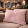 Richmond Pink Rectangular Cushion | Rectangular Faux Fur Cushions |