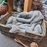 Luxuriöse Kunstfell-Hundedecken | Asche Kunstfell-Hundedecke | Graue Decke