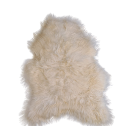 Ivory White Icelandic Sheepskin Rug | Natural Sheepskin Rugs