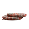 Highland Check Autumn Round Bistro Seat Pads | Tartan Round Chair Pads