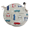 Coussins de siège ronds classiques pour camping-car | Coussins de chaise circulaires modernes