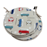 Classic Camper Round Bistro Seat Pads | Modern Circular Chair Pads