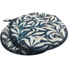 Runde Bistro Willow Bough Ebony Tapestry Sitzkissen | Bistro Sitzkissen
