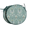 Coussins de siège ronds Bistro à motif tête de serpent et forêt | Coussins de siège Bistro à motifs