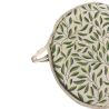 Coussins de siège ronds à motif de feuilles vertes | Coussins de siège ronds à motif de feuilles |