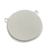 Coussins de siège ronds à rayures blanches pour chaises de bistro | Coussins de chaise ronds à rayures pour chaises de bistro |