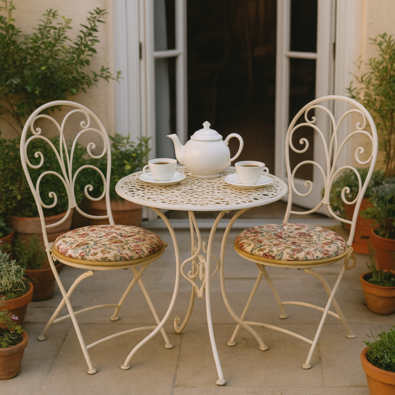 Runde Bistro William Original Gobelin Sitzkissen | Runde Sitzkissen |