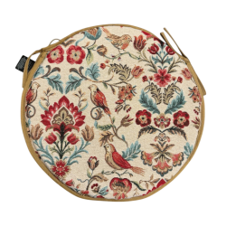 Runde Bistro William Original Gobelin Sitzkissen | Runde Sitzkissen |