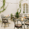 Runde Bistro Azteken Tapisserie Sitzkissen | Runde Bistro Bohemian Sitzkissen