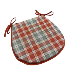 Highland Check Herbst D-förmige Sitzpolster| Tartan D-förmige Sitzpolster