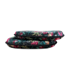 Coussins de siège en velours tropical en forme de D | Coussins de siège classiques en velours tropical en forme de D