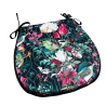 D Shaped Tropical Velvet Seat Pads | Classic D Tropical Velvet Seat Pads