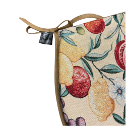 Natural Fruits Tapestry D-förmige Sitzpolster | Klassische D-Frucht-Sitzpolster