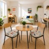Classic Camper D Shaped Seat Pads | Modern Fun D Shaped Chair Pads |