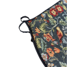 William Denim Tapestry D-förmige Sitzpolster | D-förmige blaue Sitzpolster