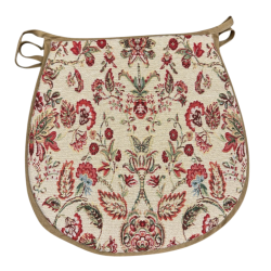 Morris Tapestry D Shaped Seat Pads| Classic D Shaped Tapestry Seat Pads