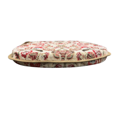 Morris Tapestry D Shaped Seat Pads| Classic D Shaped Tapestry Seat Pads
