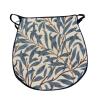 D Shaped Seat Pad Willow Bough Azure | D Shaped Tapestry Seat Pads |