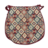 Aztec Tapestry D Shaped Seat Pads| Geometric D Shaped Seat Pads |
