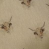 Small Cow Reversible 'D' Shape Seat Pads | Set of 2,4,6 or 8 Chair Pads