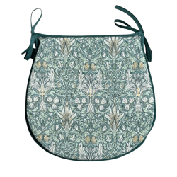 D Shaped Seat Pad Snakeshead Forest | William Morris D Shaped Seat Pads