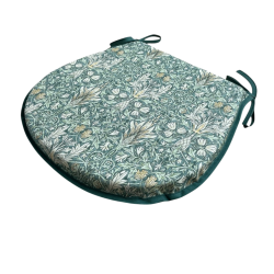 Coussin d'assise en forme de D Snakeshead Forest | Coussins d'assise en forme de D William Morris
