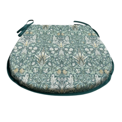 D-förmiges Sitzkissen Snakeshead Forest | William Morris D-förmige Sitzkissen