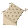 Sheep Reversible Square Seat Pads | Set of 2, 4, 6 or 8 Chair Pads