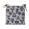 Tapestry Dog Square Seat Pads| Animal Print Tapestry Square Seat Pads